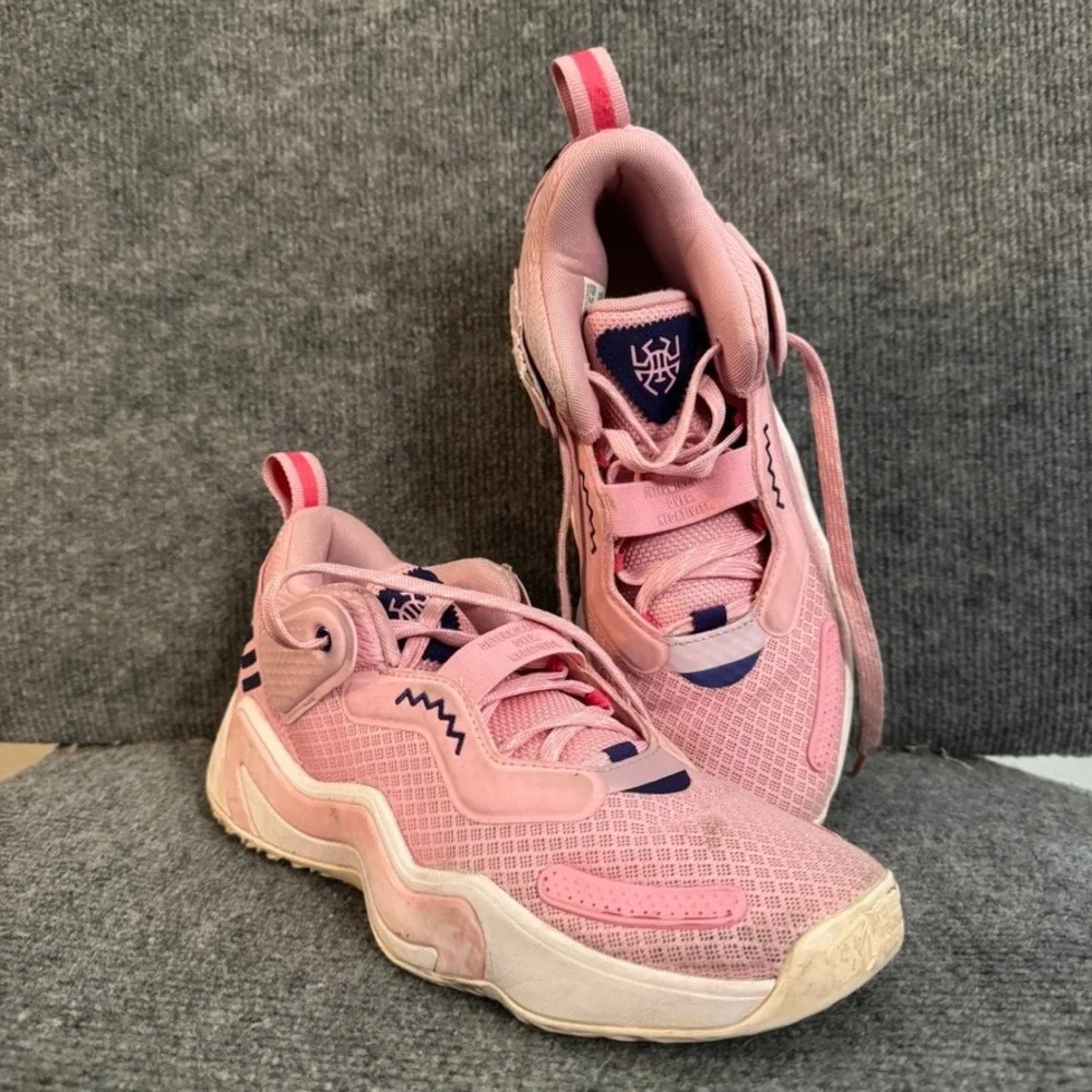 Adidas DON Issue 3 Donovan Mitchell Pink Basketball Shoes Sneakers Mens 8.5